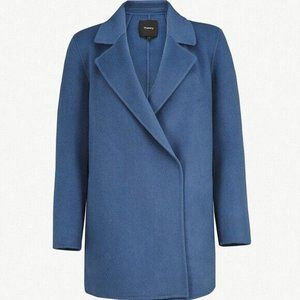 THEORY Sileena Coat in blue